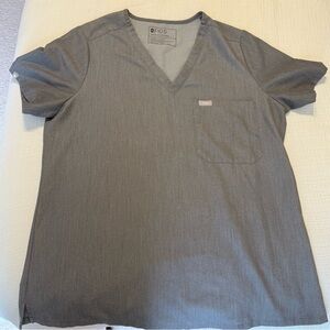 Figs Charcoal Catarina Top